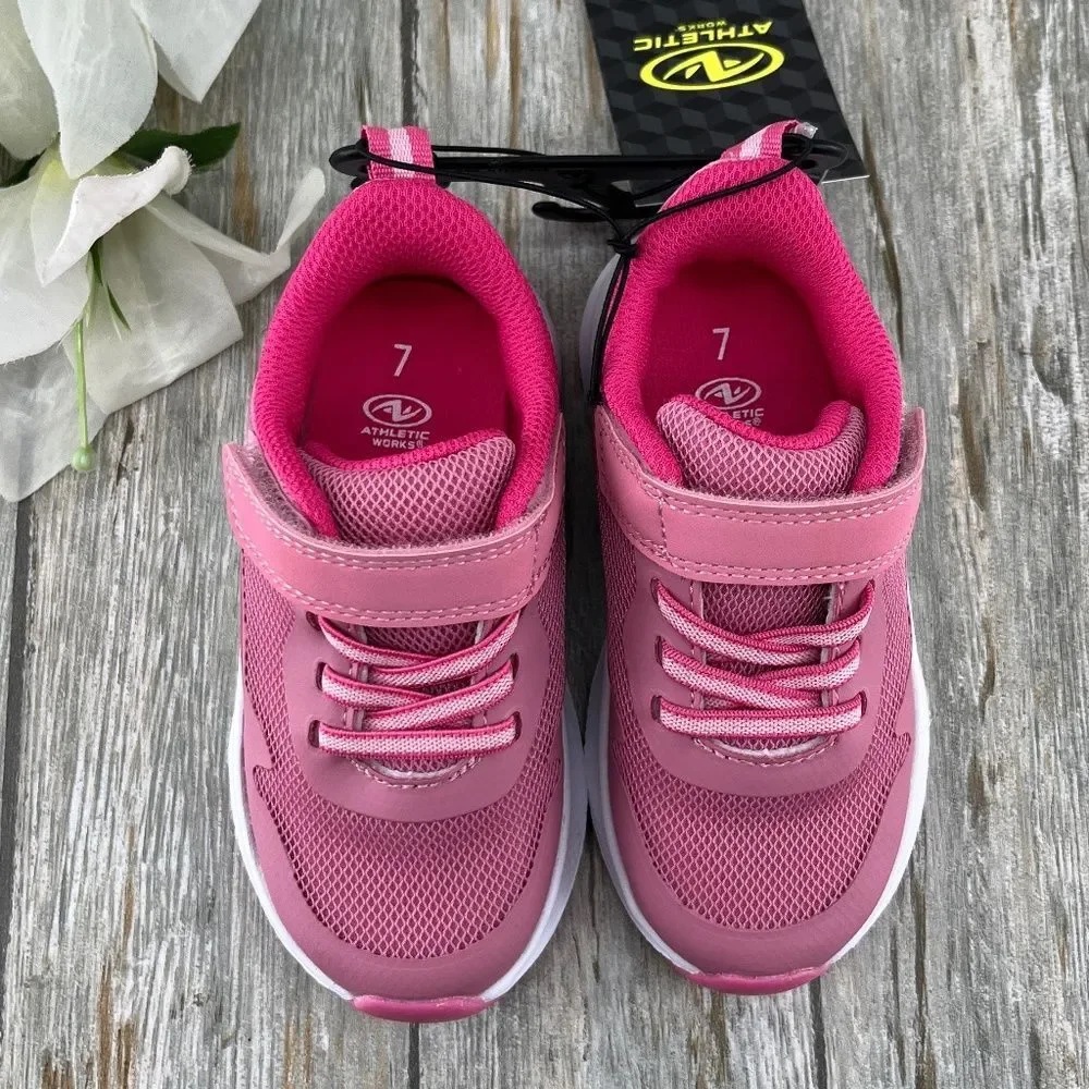 Toddler Baby Mesh Jogger Sneaker Shoes Size 7